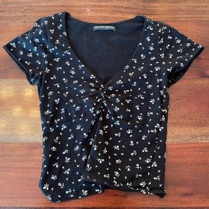 Brandy Melville Flower Top